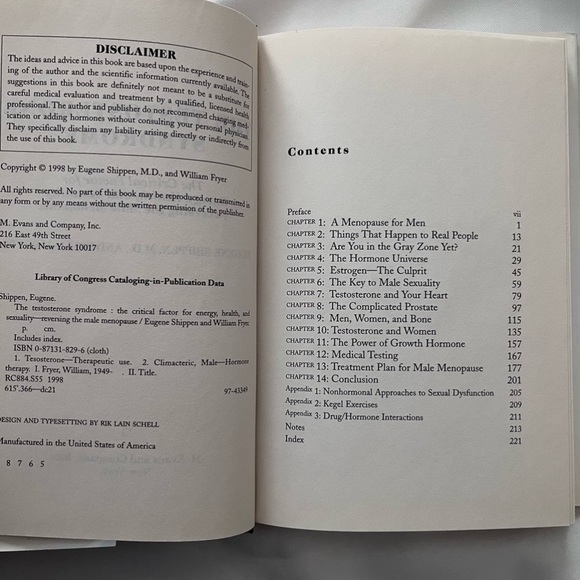 Testosterone: For Energy, Health, & Sexuality Reversing The Male Menopause - Picture 3 of 7